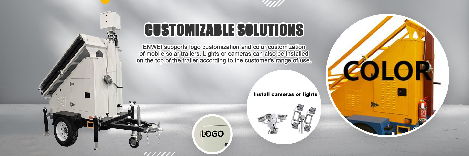 गुणवत्ता सौर ऊर्जा ट्रेलर फैक्टरी