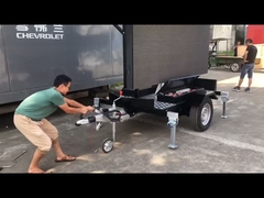 पोर्टेबल सौर एलईडी स्क्रीन डिस्प्ले ट्रेलर